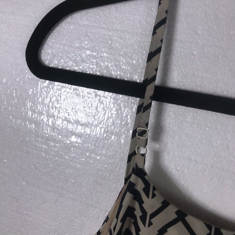 THML Sz S Chevron Flounce Layered Sleeveless Dres - Picture 7 of 8